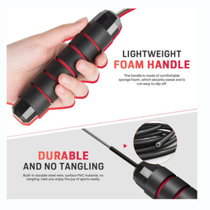 Jump Rope Tangle-Free Rapid Speed Jumping Rope