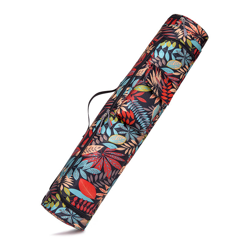 Printed Backpack Yoga Mat Organizer