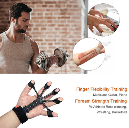 Silicone Finger Flexion And Extension Trainer