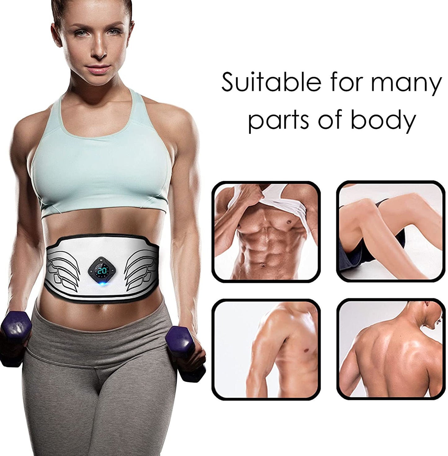 New Abdominal Muscle Belt Shaping Fat-reducing Fitness Equipment