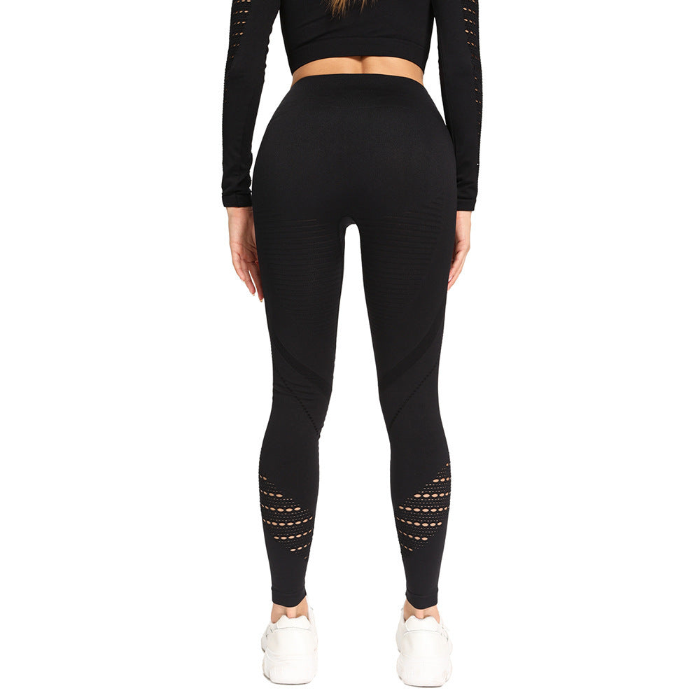 Women's Seamless High-waist Hip-lift Tight-fitting Sports Yoga Pants