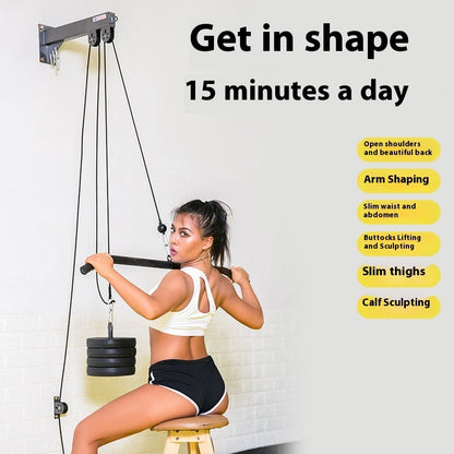 DIY Wall Comprehensive Fitness Muscle Trainer