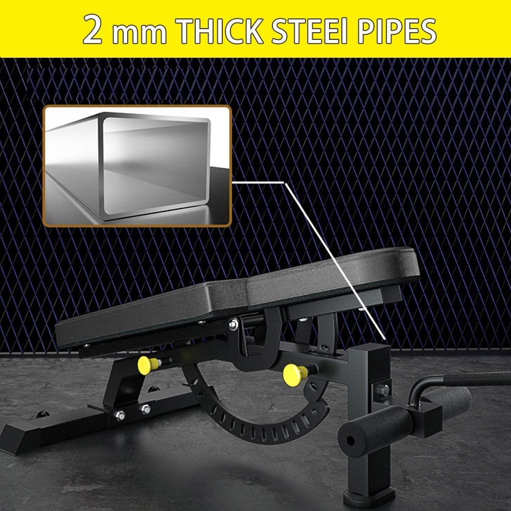 Adjustable Strength Training Bench Press Home Full Body Workout