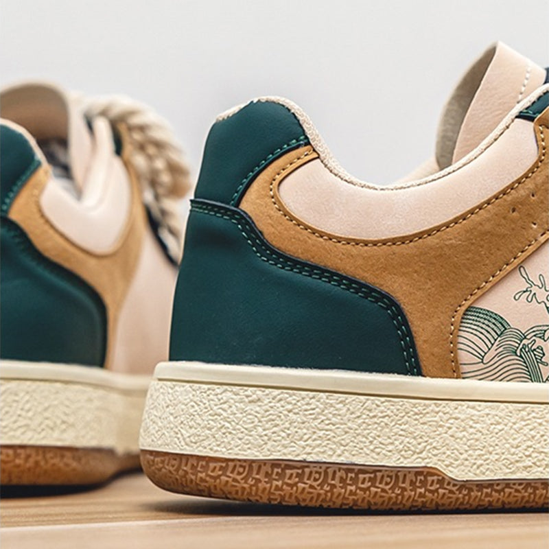 Lace-up Casual Shoes Men Outdoor Walking Shoes