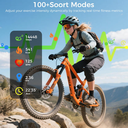 Smart Watch Bluetooth Call &1.95 HD Screen -Heart Rate