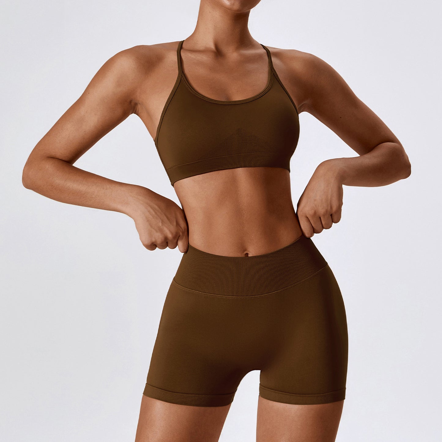 Seamless Beauty Back Yoga Clothes Running Quick-drying