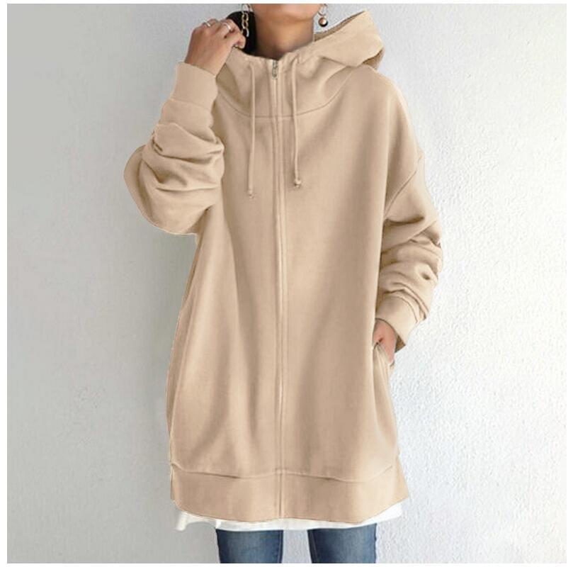 Women's Fuzzy Hoodies Long Sport Pullover Hoodie