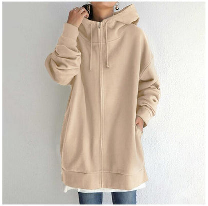 Women's Fuzzy Hoodies Long Sport Pullover Hoodie