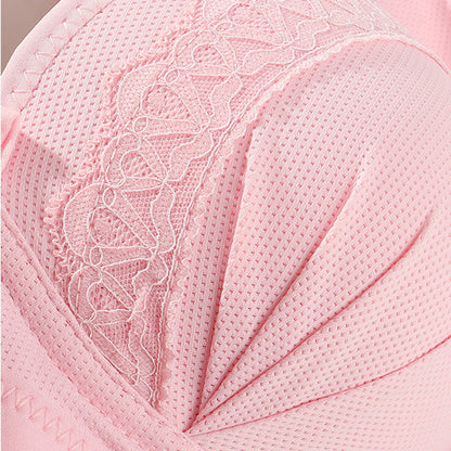 Bras For Women Front Closure Button Bra Wireless Bralette