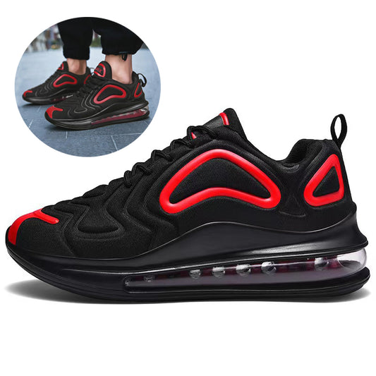 Casual Air Cushion Black Shoes Men Outdoor