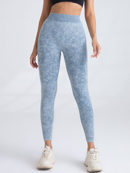 V-Back Scrunch Butt Workout Leggings, Women Seamless Gym Yoga
