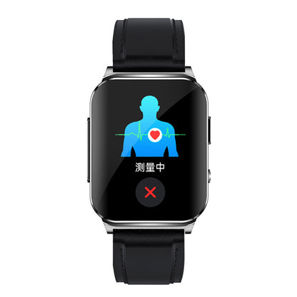 Smartwatch Real-time Dynamic ECG Blood Pressure Body Temperature