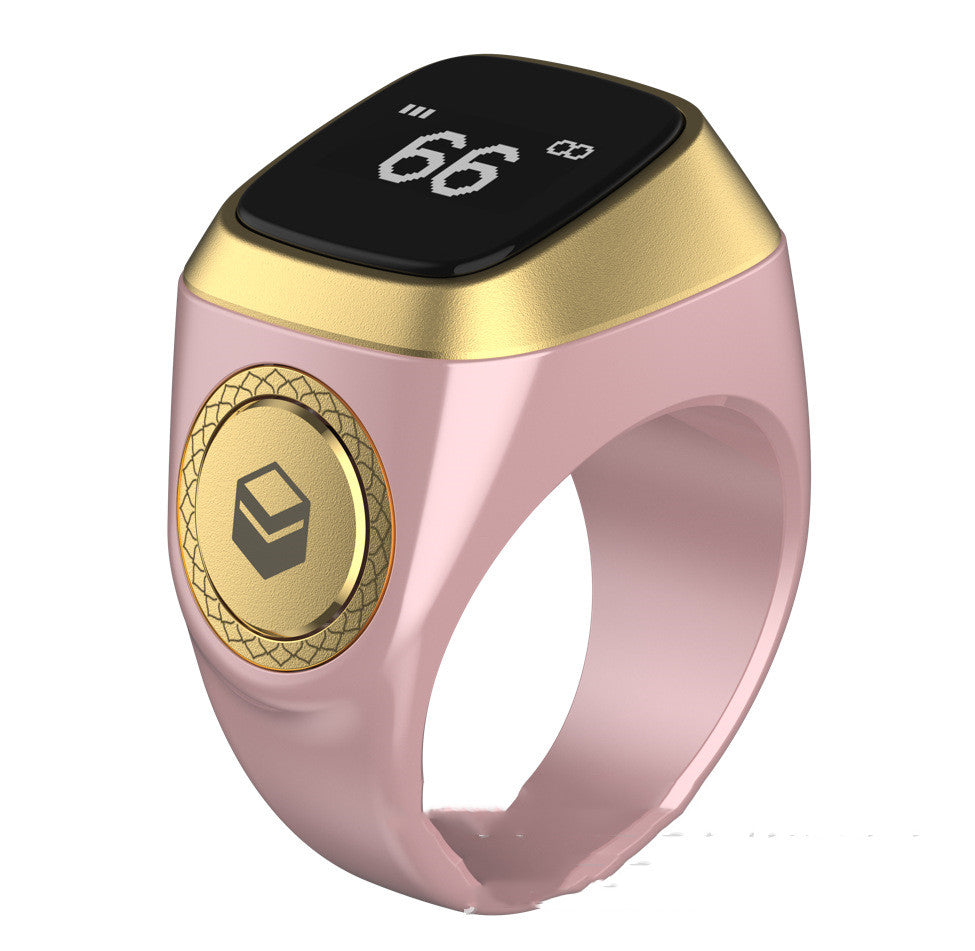 Digital Smart Ring Tally Counter Time  For Meditation Yoga Relieve