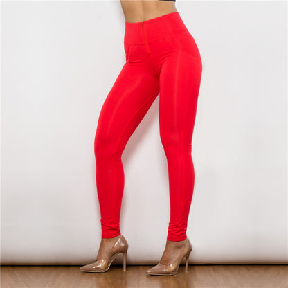 shascullfites melody red leggings yoga pants butt lifting workout leggings peach lift