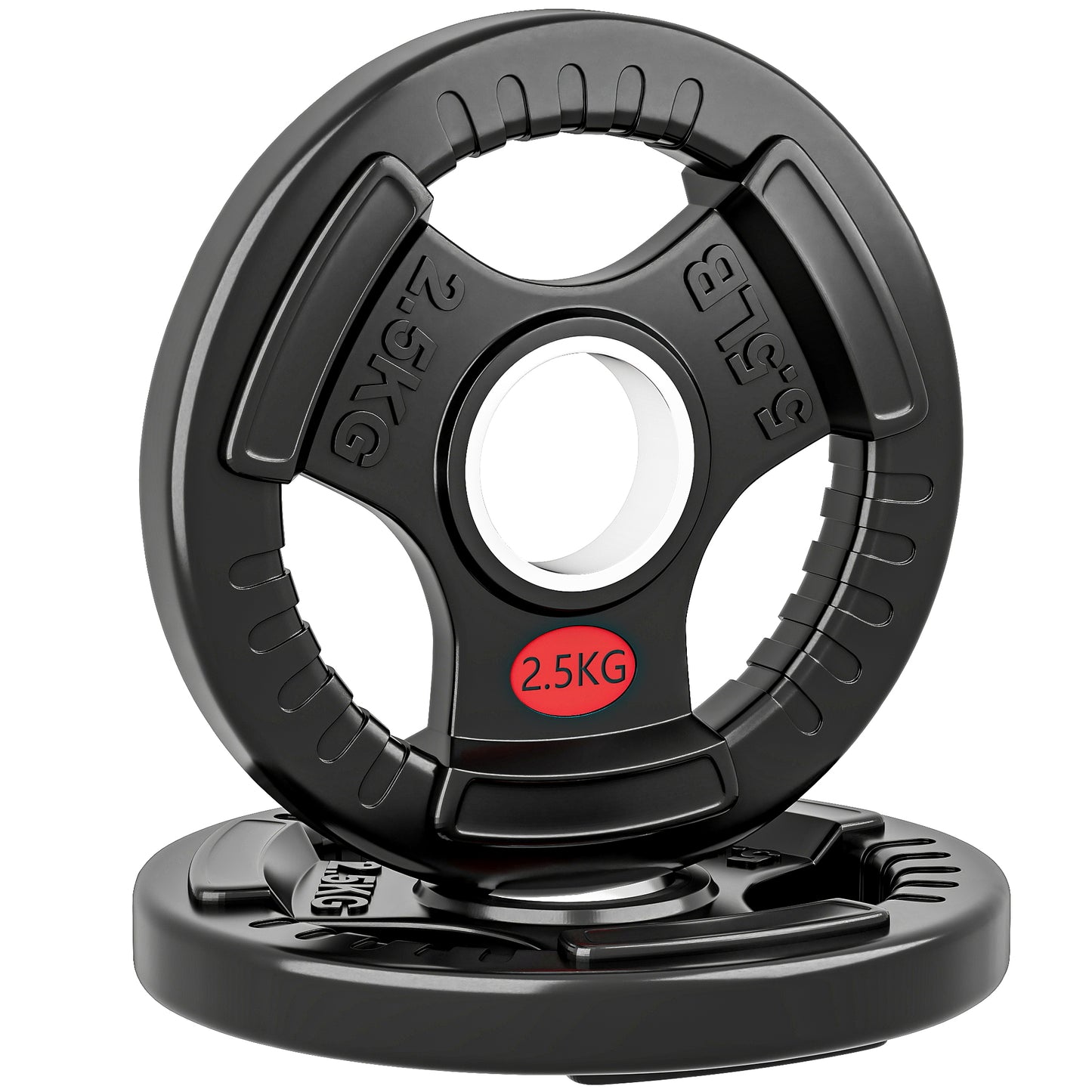 SPORTNOW Olympic Weight Plates, 2"/5cm Weight Disc Pair