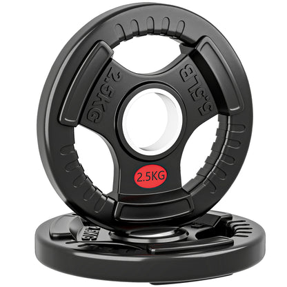 SPORTNOW Olympic Weight Plates, 2"/5cm Weight Disc Pair