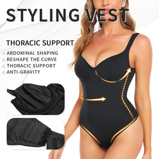 Jumpsuit Shapewear Sports Wear-free Bra