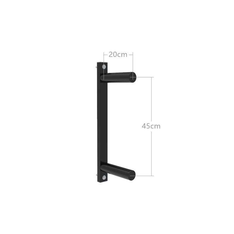 Fitness Barbell Rack Bar Large Hole Film Storage