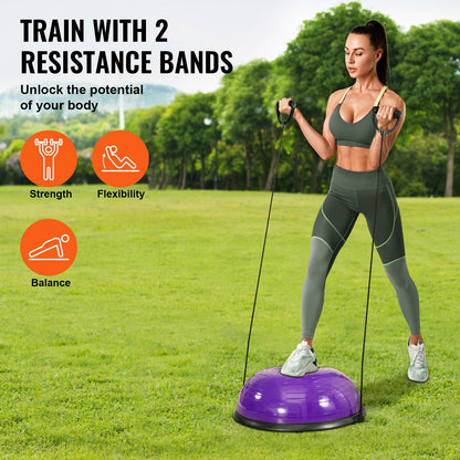 Half Exercise Ball Trainer, 23 Inch Balance Ball Trainer