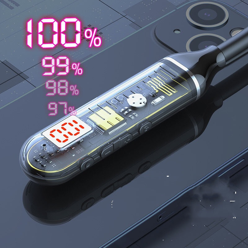 Power Display Card Wireless Bluetooth Sports Headset