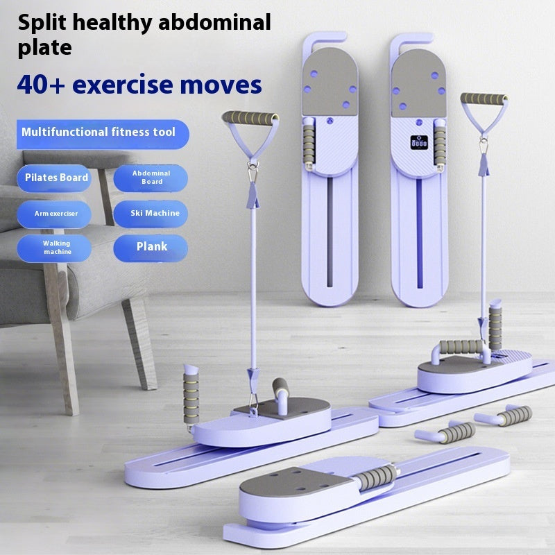 Multifunctional Split Pilates Fitness Board Training Equipment