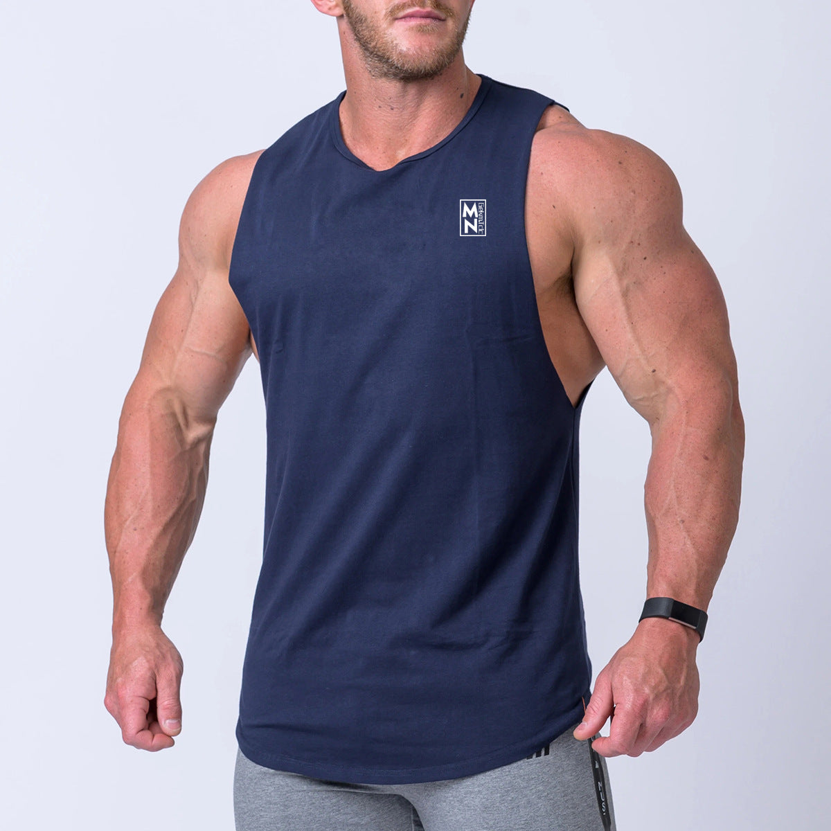 Fitness Vest Equipment Training Clothes  Sports Sleeveless T-shirt Men