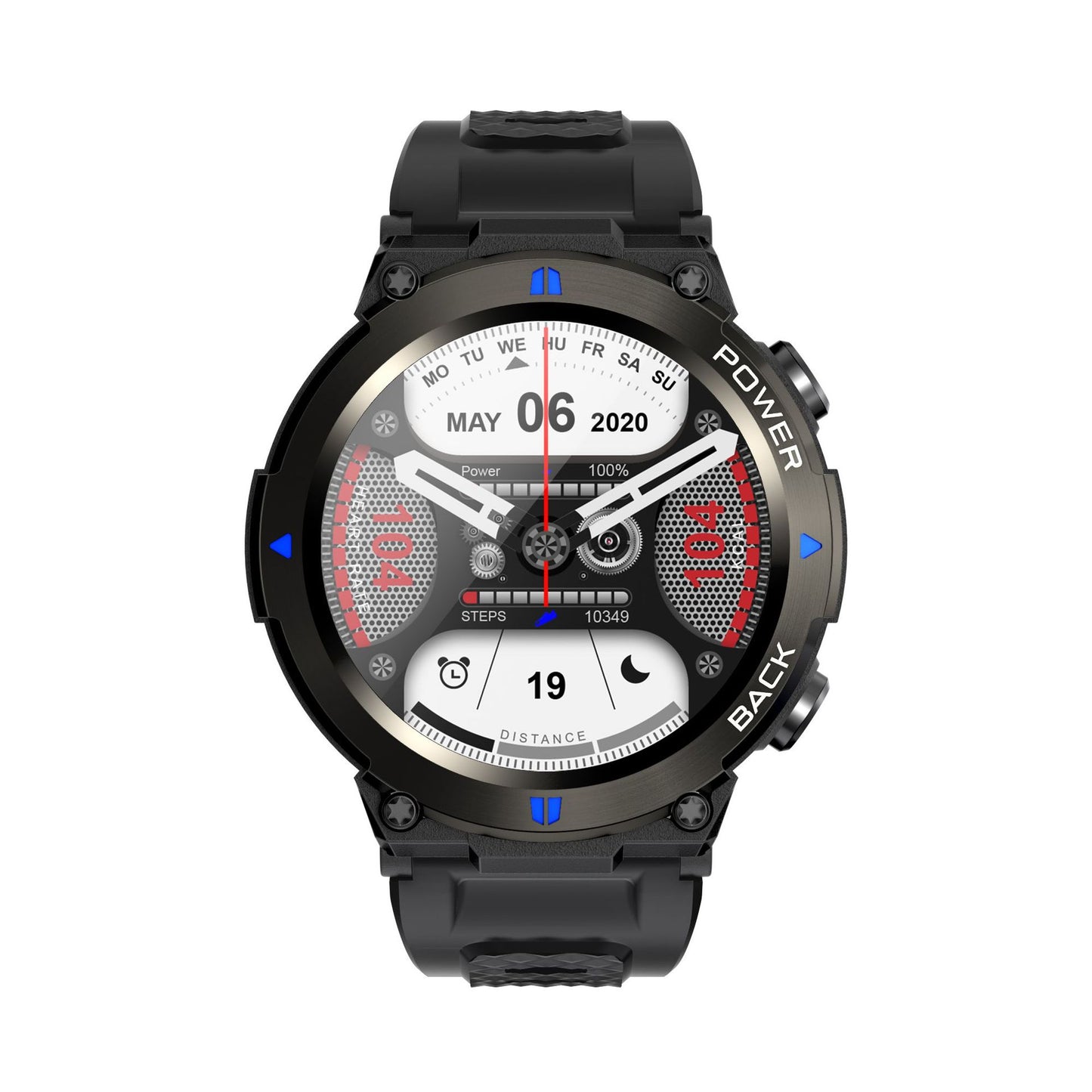 Stylish Personality A80 Bluetooth Talk Smartwatch