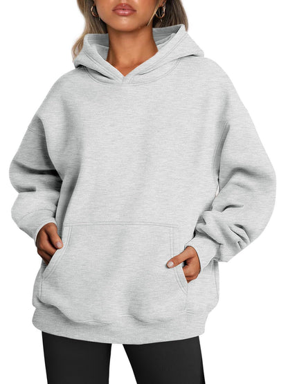 Women's Oversized Hoodies Fleece Loose Sweatshirts Sports Clothes