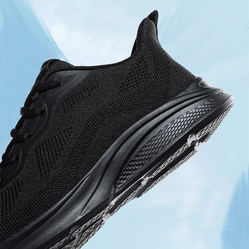 Men's Lace-up Running Shoes Mesh Lightweight
