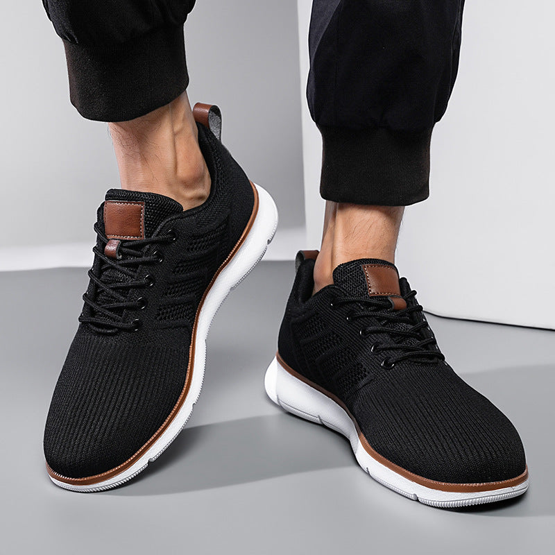 Fashion Lace-up Mesh Sneakers Sports Shoes For Men