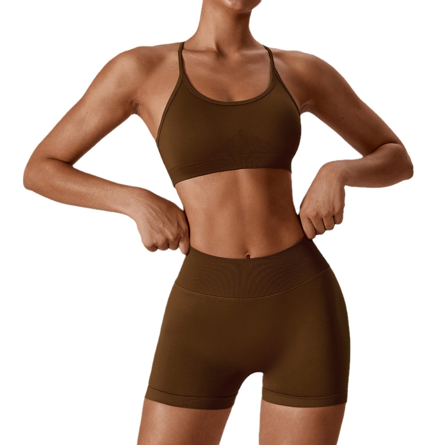 Seamless Beauty Back Yoga Clothes Running Quick-drying