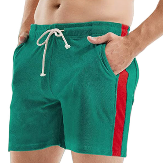 Summer New Men's Sports Leisure Cotton Linen Shorts