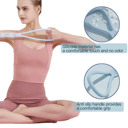 8-character Puller 8-character Silicone Yoga Loop Resistance Bands