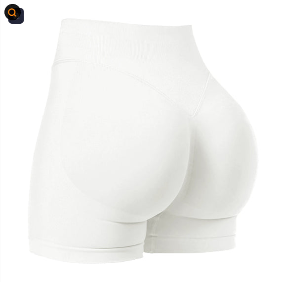 High Waist Yoga Shorts Tight Hip Raise Seamless