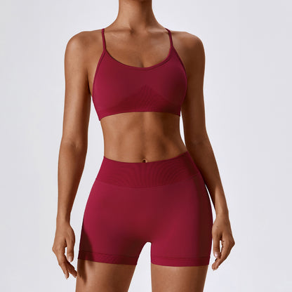 Seamless Beauty Back Yoga Clothes Running Quick-drying
