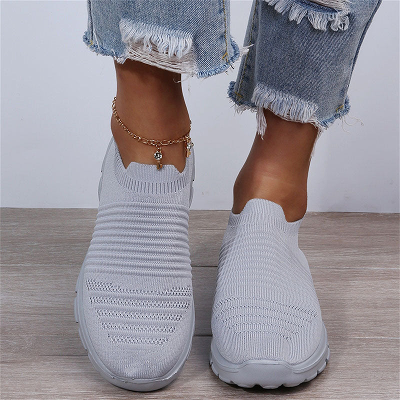 Knit Sock Shoes Women Comfortable Walking Running Sneakers