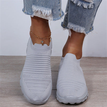 Knit Sock Shoes Women Comfortable Walking Running Sneakers