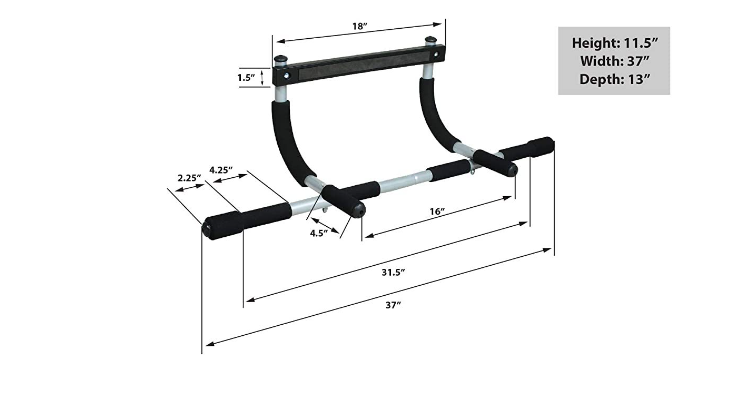 Indoor Fitness Equipment Door Frame Generation Horizontal Bar