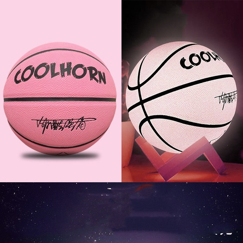 Luminous Luminous Basketball PU Soft Leather