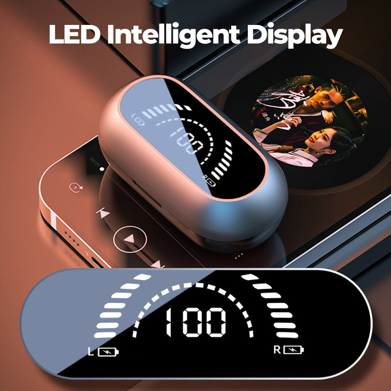 Ear Clip Bone Conduction Handsfree Sports Headset