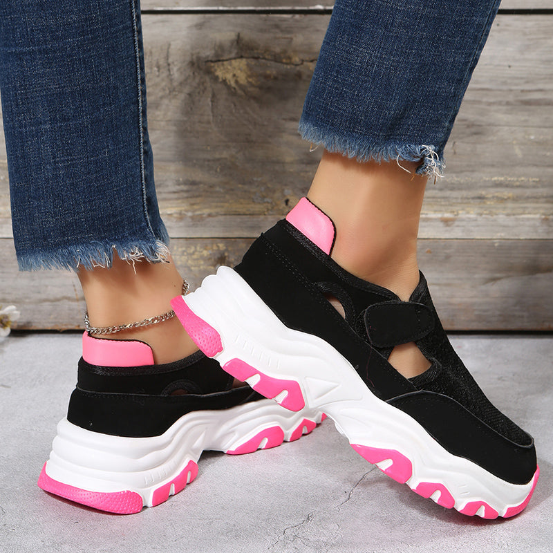 Mesh Sport Shoes Women Fashion Outdoor Flat Heel
