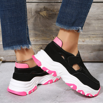Mesh Sport Shoes Women Fashion Outdoor Flat Heel