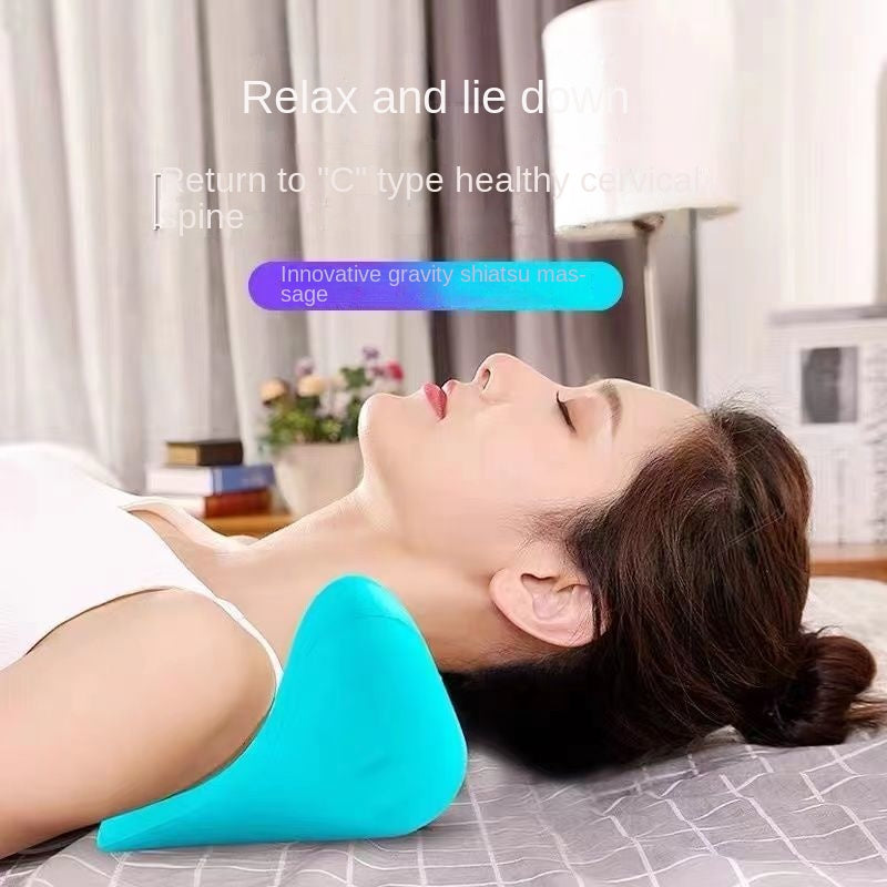 Cervical Spine Massage Pillow Gravity Acupressure Neck Massage