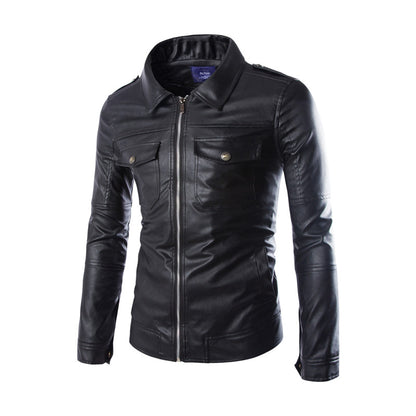 Men's Sports Wear Leather Coats