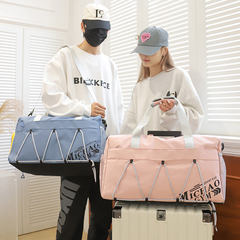 Large Capacity Lightweight Tote Luggage Bag Dry Wet