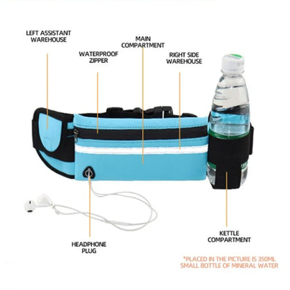 Fitness Waist Bag With Pocket Slim Running Jogging Belt Fanny Pack Bag