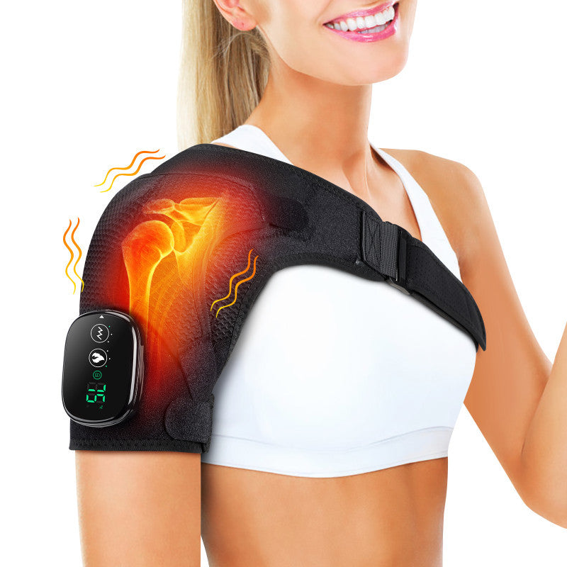 USB Rechargeable Convenient Electric Heating Shoulder Massage