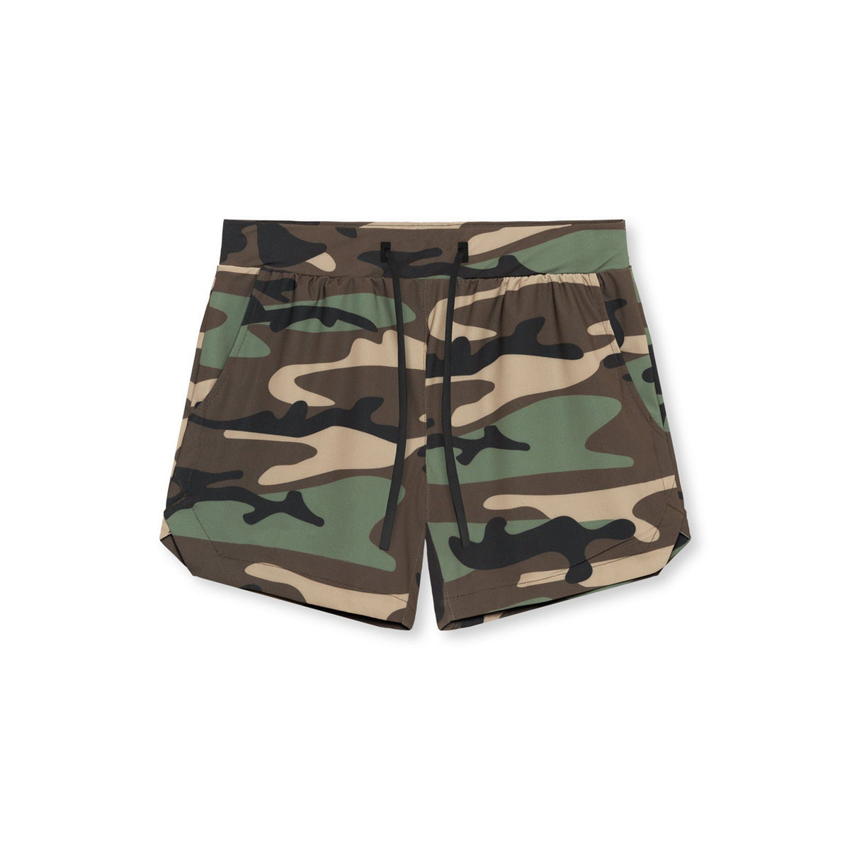 Men's Fashion Single-layer Polyester Quick-drying Sports Shorts