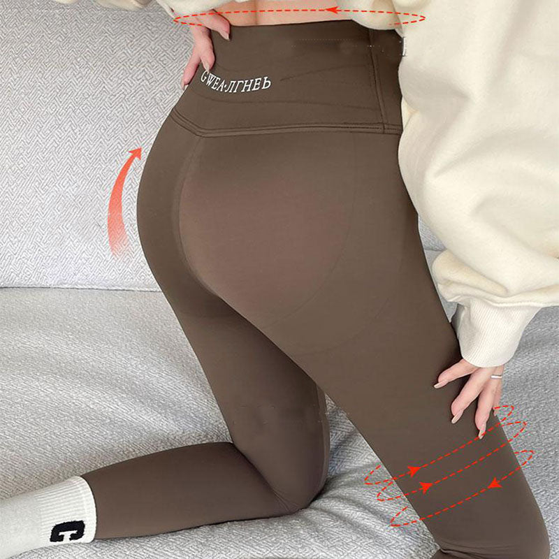 Fleece Thickened Leggings Winter -20 To 5 Shark Pants For Women