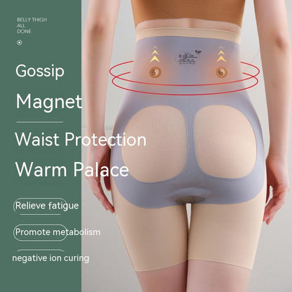 Magic Suspension Waist Girdling Belly Contraction Safety Pants High Waist